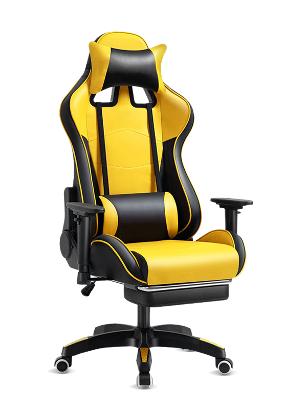 Cheap Flavus et Niger PU Leather High Back Office Pellentesque Cathedra 