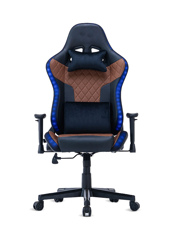 Bona qualitas adjustable armare consuetudinem ludum sellam cum rgb lucem duxit  Bona qualitas adjustable armare consuetudinem ludum sellam cum rgb lucem duxit