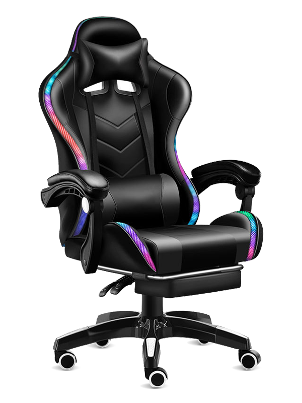 Varius Stylus LAETUS Rgb Led Gamer Computer Gaming Massage Cathedra cum Orator 