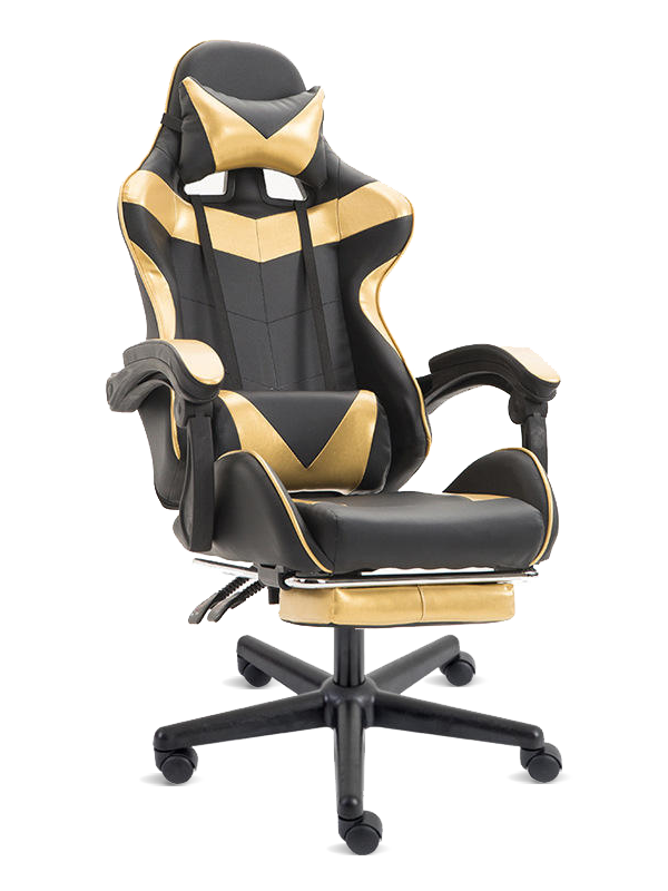 Ergonomic 2D Armrestracing Style Leather Swivel Recliner Pro Computer Game Pc Gaming Chair 